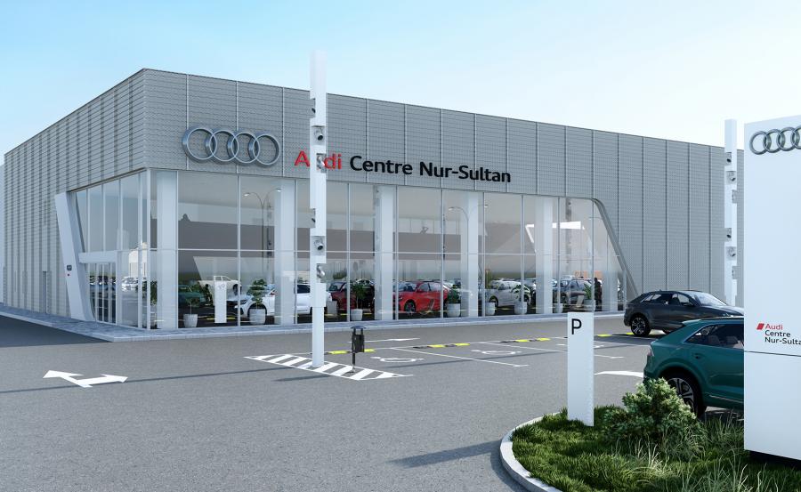 Проект автосалона Audi Centre Nur-Sultan