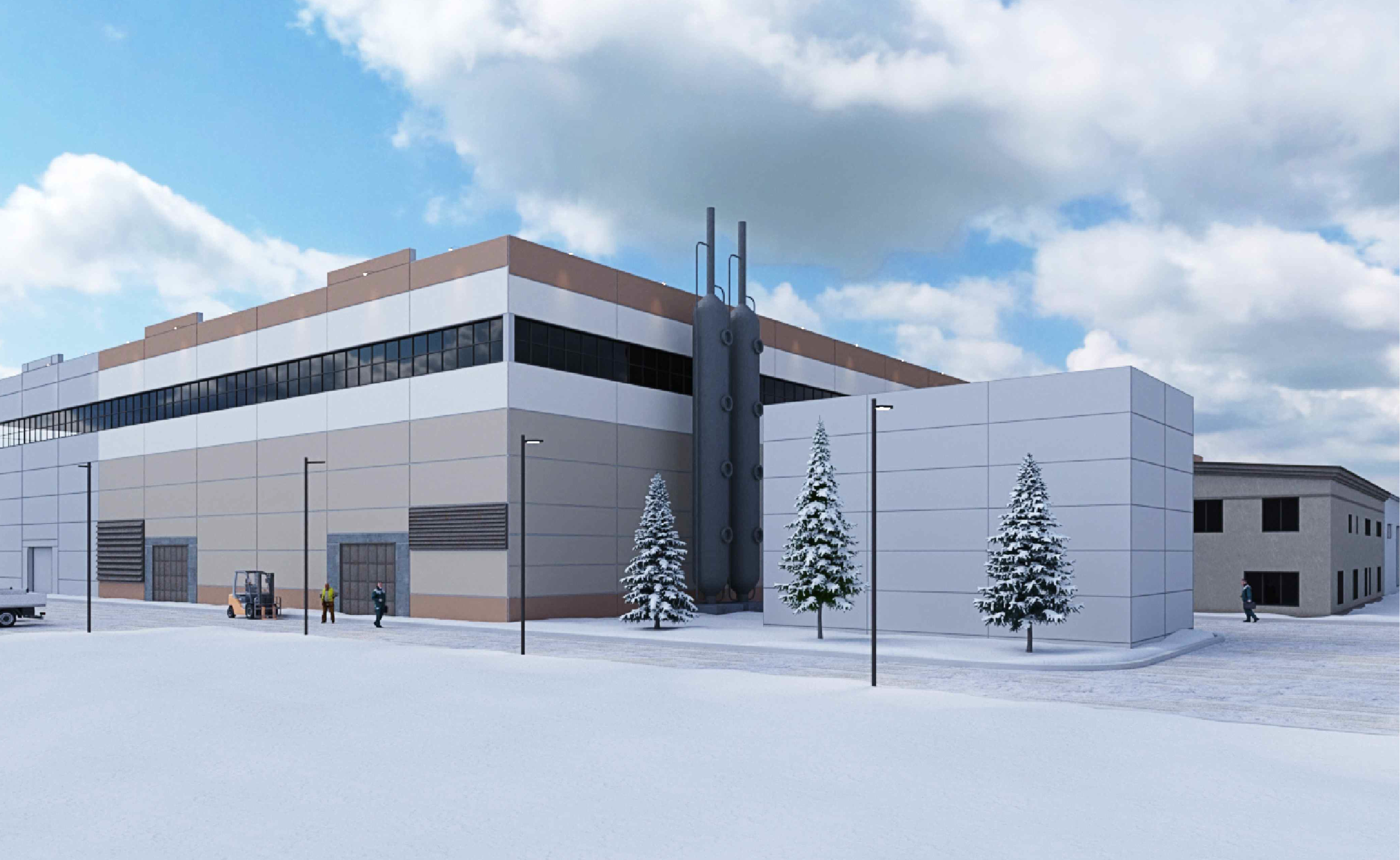 Завод по переработке дымовой золы